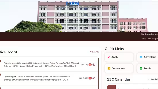 SSC Constable GD Exam 2025 dates announced, check notice here