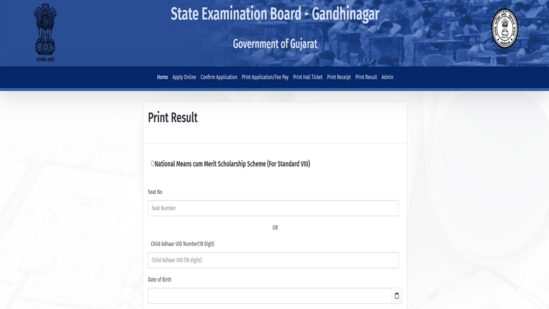 Gujarat NMMS Result 2025 declared, direct link to check here, good news